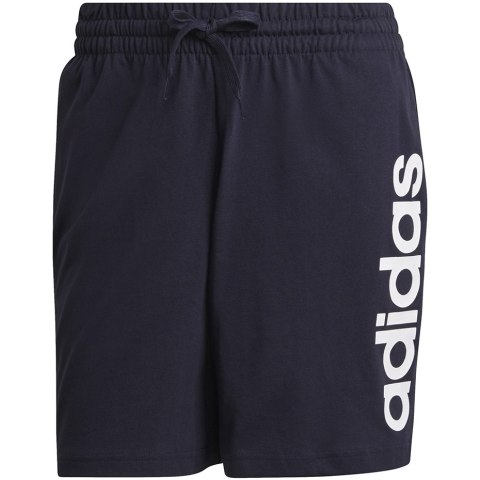 Spodenki męskie adidas AeroReady Essentials Linear Logo Shorts granatowe GK9605