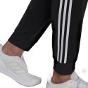 Spodnie męskie adidas Primegreen Essentials Warm-Up Tapered 3-Stripes Track czarne H46105